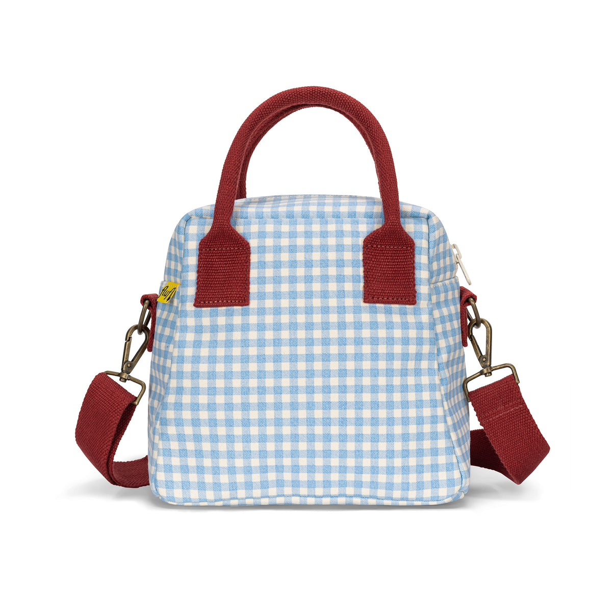 Lunch Clutch - Gingham Sky