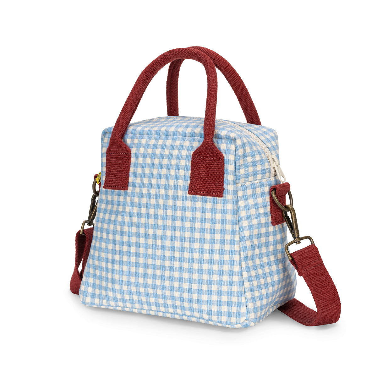 Lunch Clutch - Gingham Sky