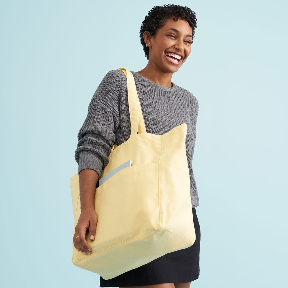 Box Tote - Butter