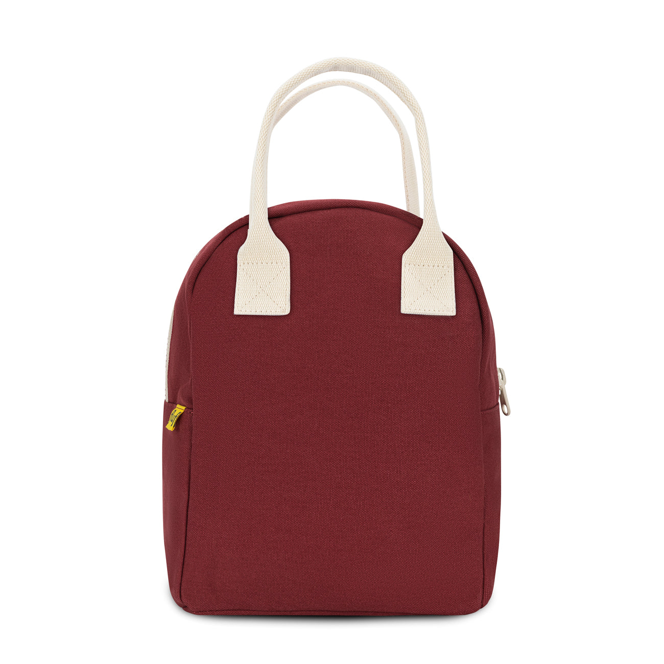 Burgundy lunch bag on sale