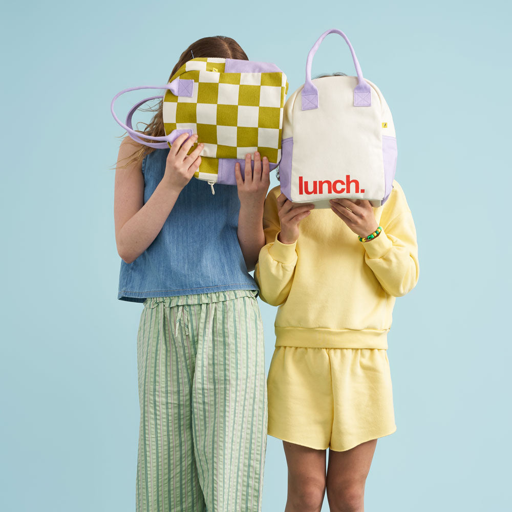 Zipper Lunch - ‘Lunch’ Lavender Poppy