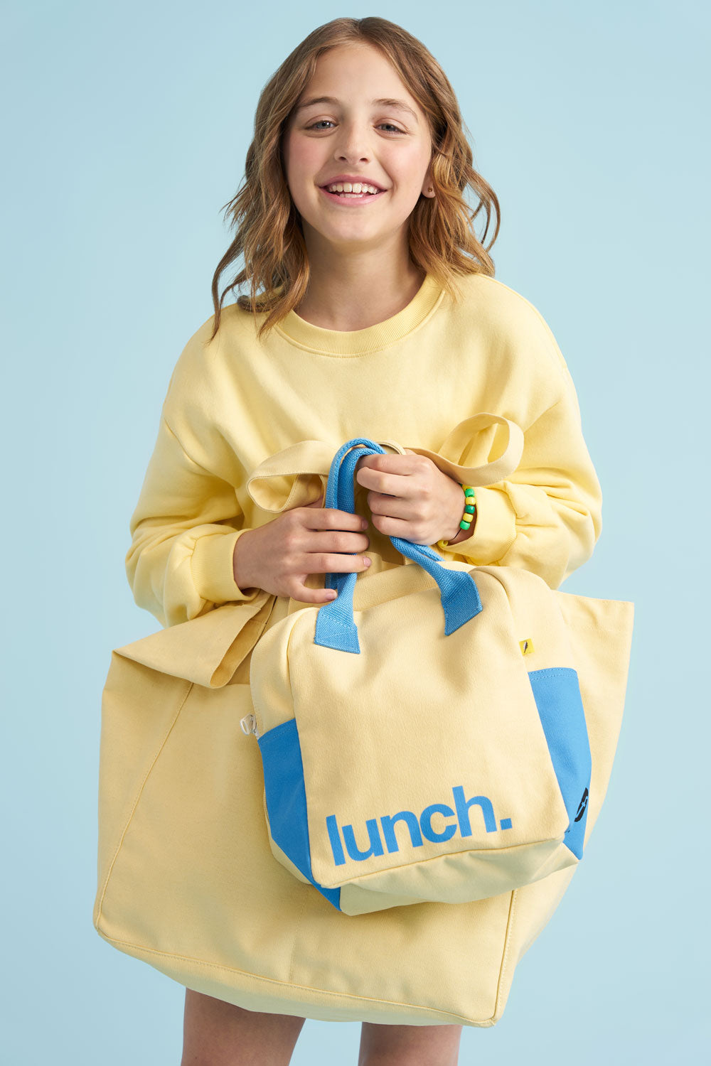 Zipper Lunch - ‘Lunch’ Butter Blue