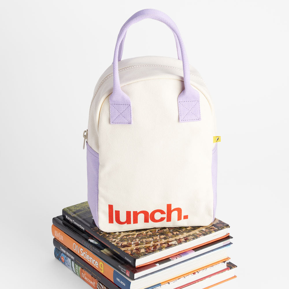 Zipper Lunch - ‘Lunch’ Lavender Poppy