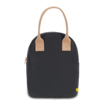 Sof black 'lunch' zipper lunch bag by Fluf  usa