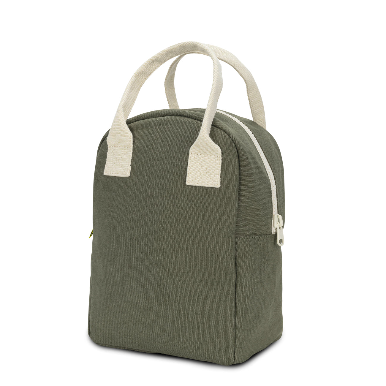 Olive green lunch bag by fluf