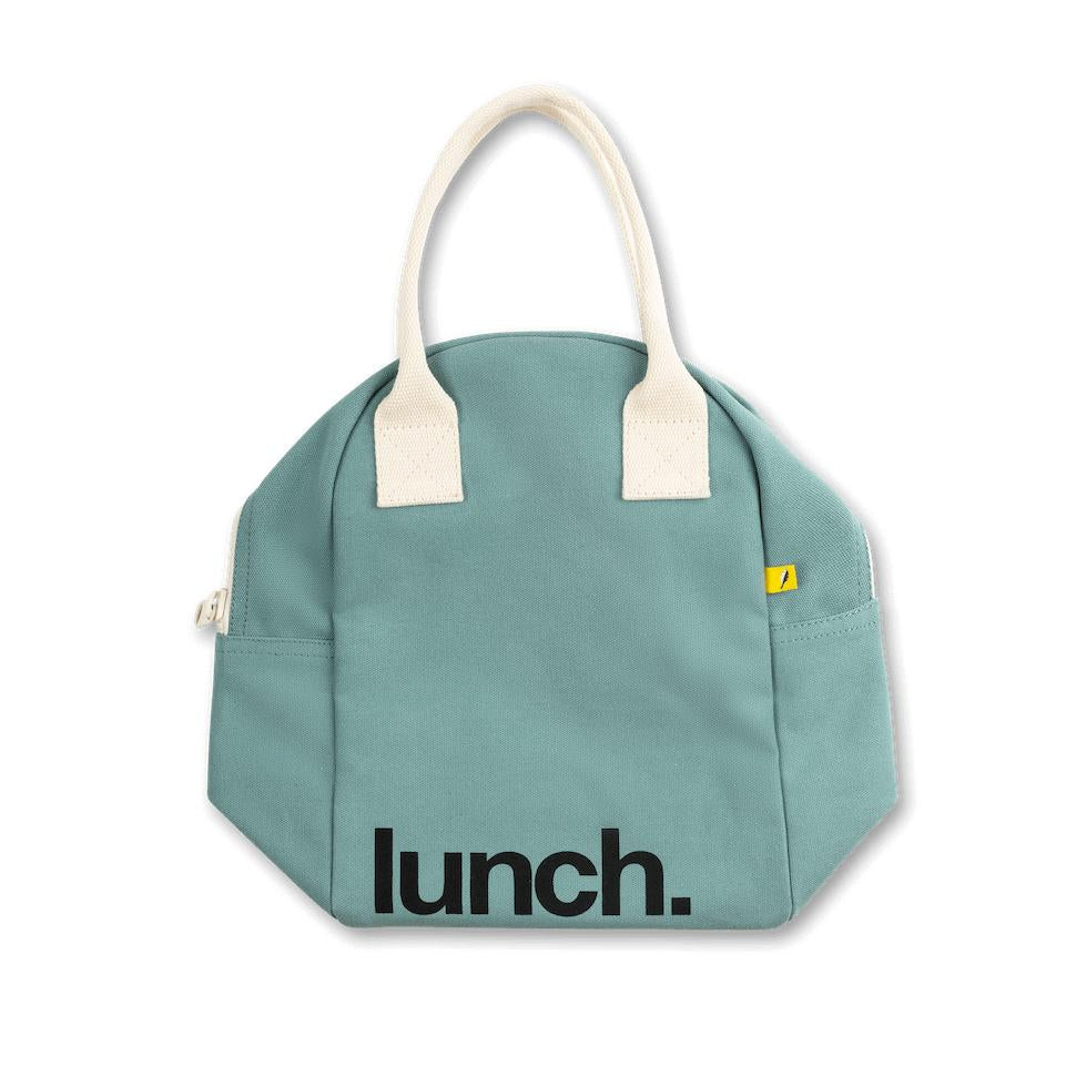 Compat lunch bag by fluf that packs fakt when not in use