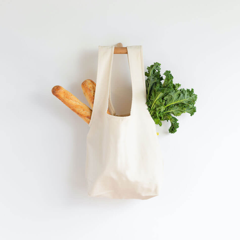 slouchy boho shopping bag natural white cream plain simple