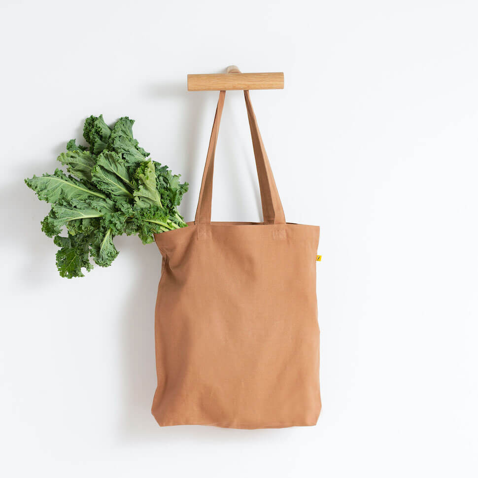 classic tote bag brown nutmeg cognac
