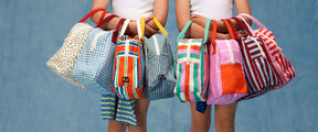 Zipper Lunch - Gingham Sky