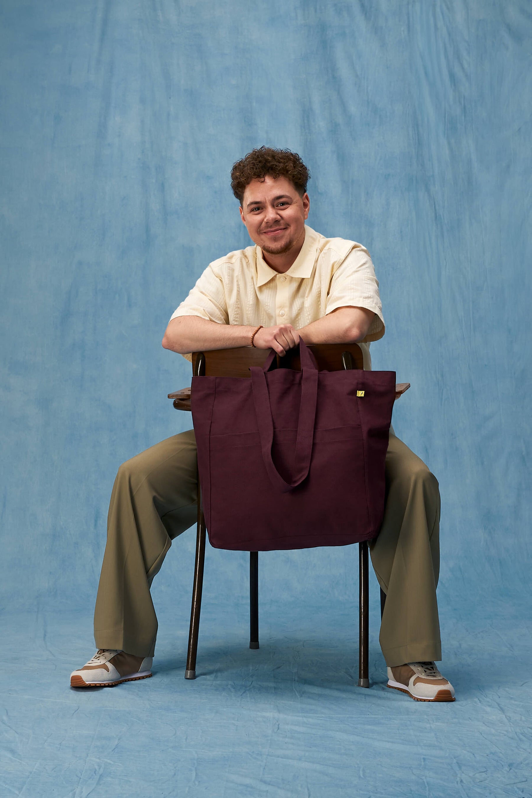 Box Tote - Fig