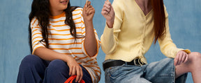Lunch Clutch - Shirt Stripe