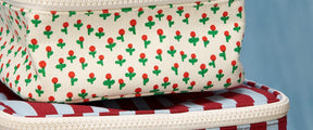 Square Lunch - Awning Stripe Chili Pepper