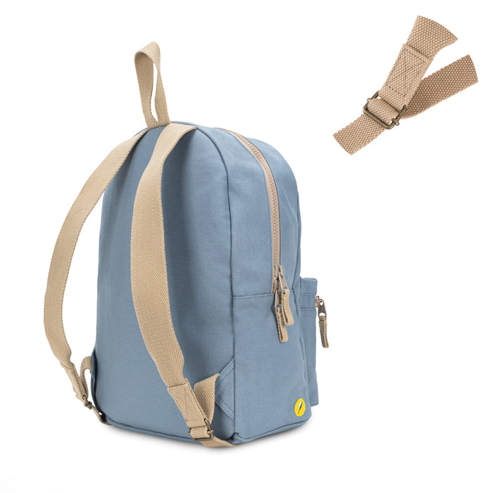 Fluf Backpack for School & Work - Mid Blue