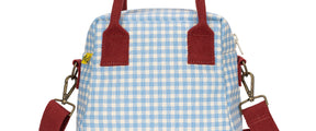 Lunch Clutch - Gingham Sky