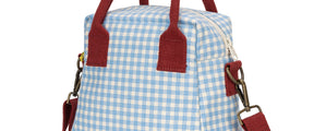 Lunch Clutch - Gingham Sky
