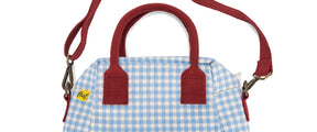 Lunch Clutch - Gingham Sky