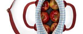 Lunch Clutch - Gingham Sky