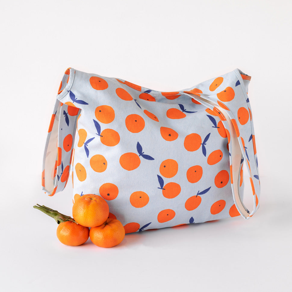 NWT J. Jill Large Woven Hemp Orange Blue Tote Bag ($89) + Zip Pouch ($39)