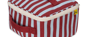 Square Lunch - Awning Stripe Chili Pepper