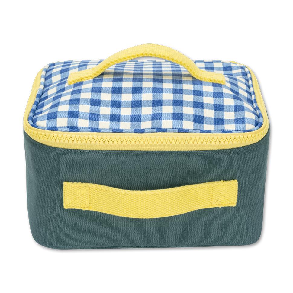 Square Lunch - Gingham Blue