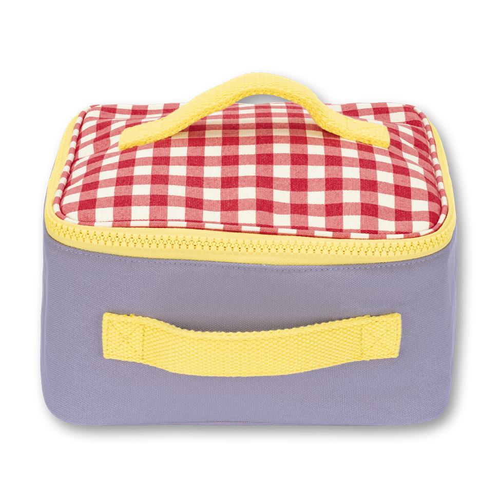 Square Lunch - Gingham Red