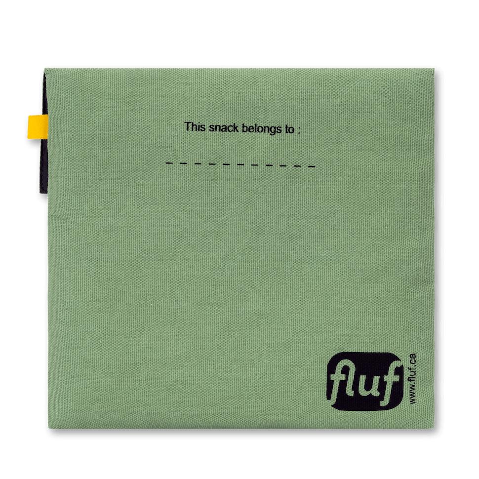 Flip Snack Bag 'Snack' Moss