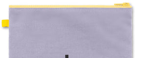Zip Snack Bag 'Snack' Lavender