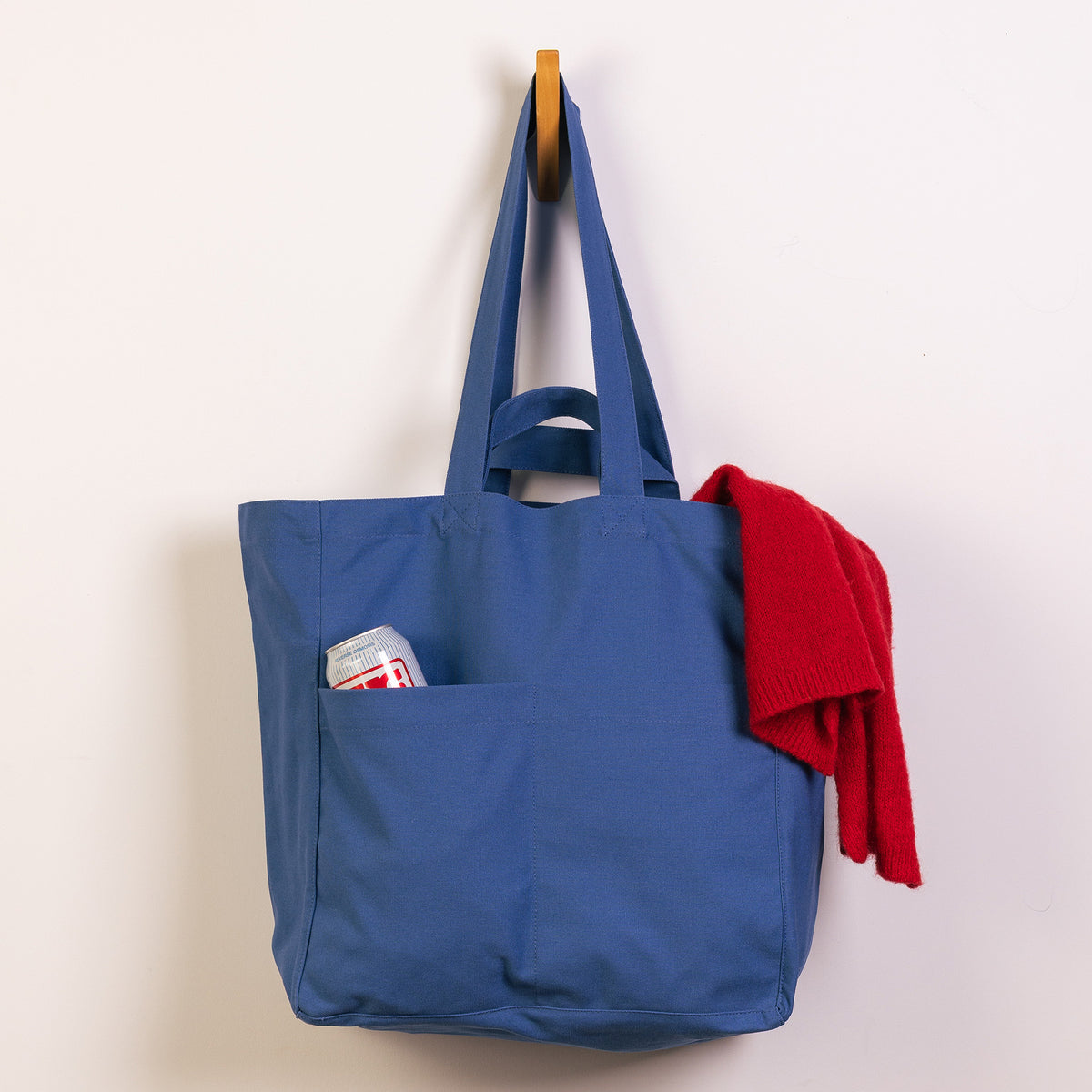 Box Tote - Cobalt