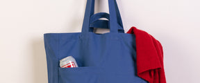 Box Tote - Cobalt