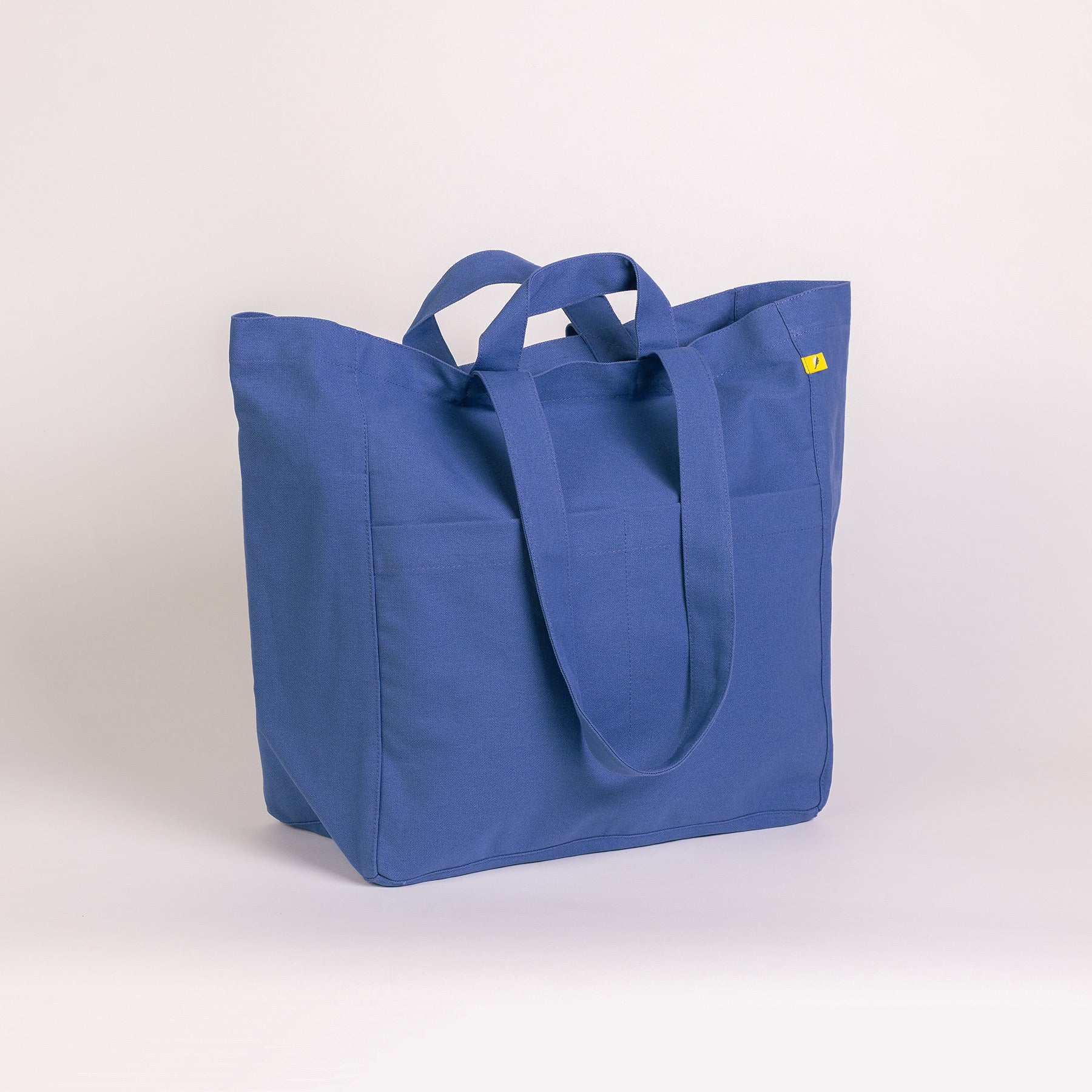 Box Tote - Cobalt