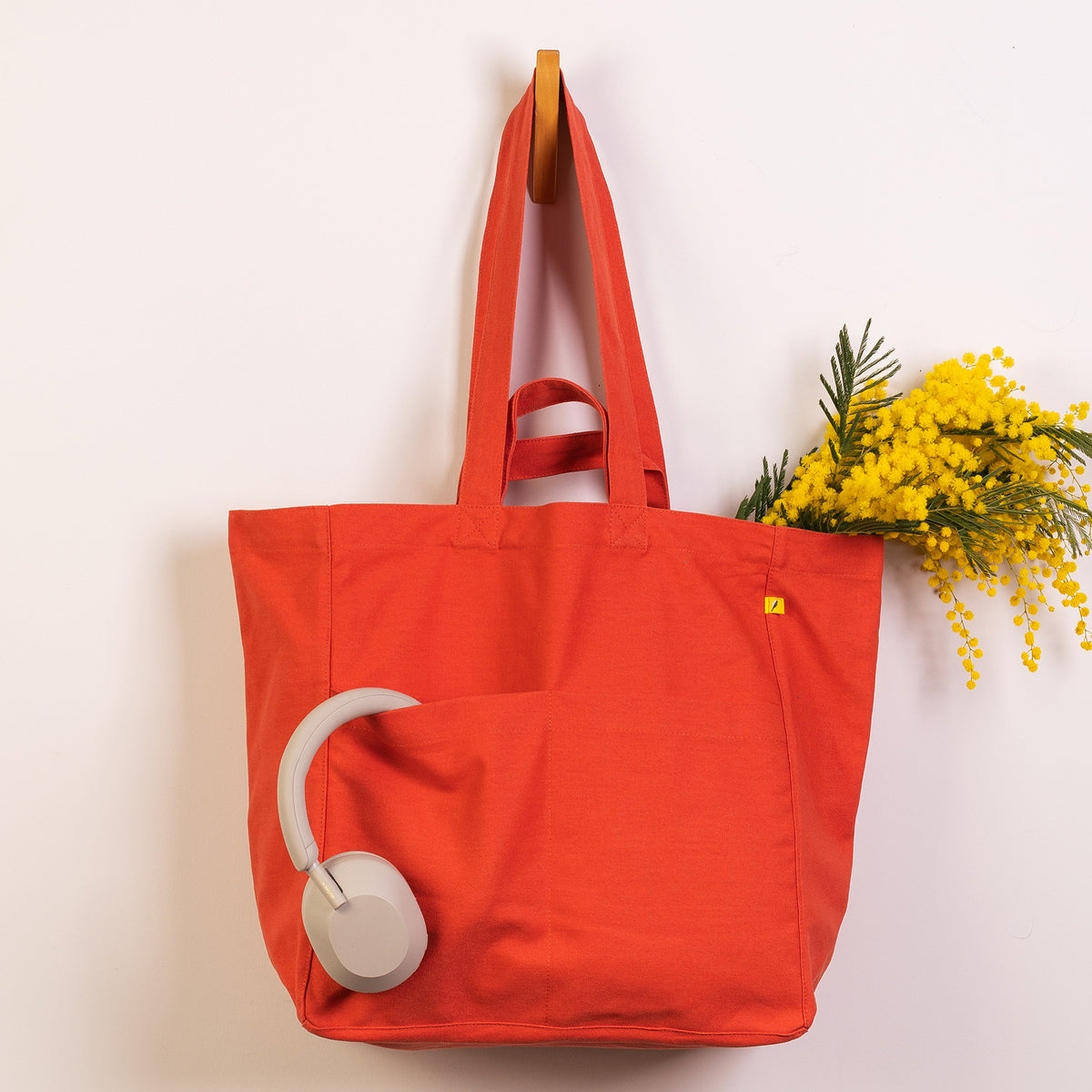 Box Tote - Cherry Tomato