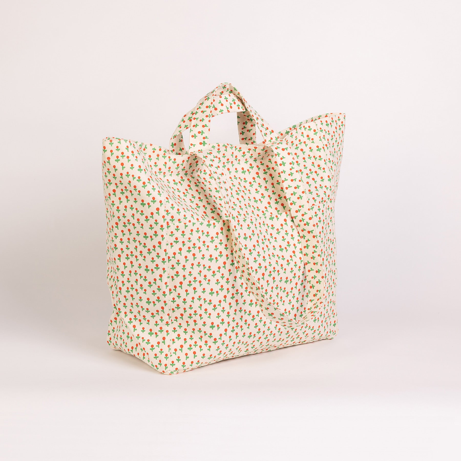 Box Tote - Tiny Roses