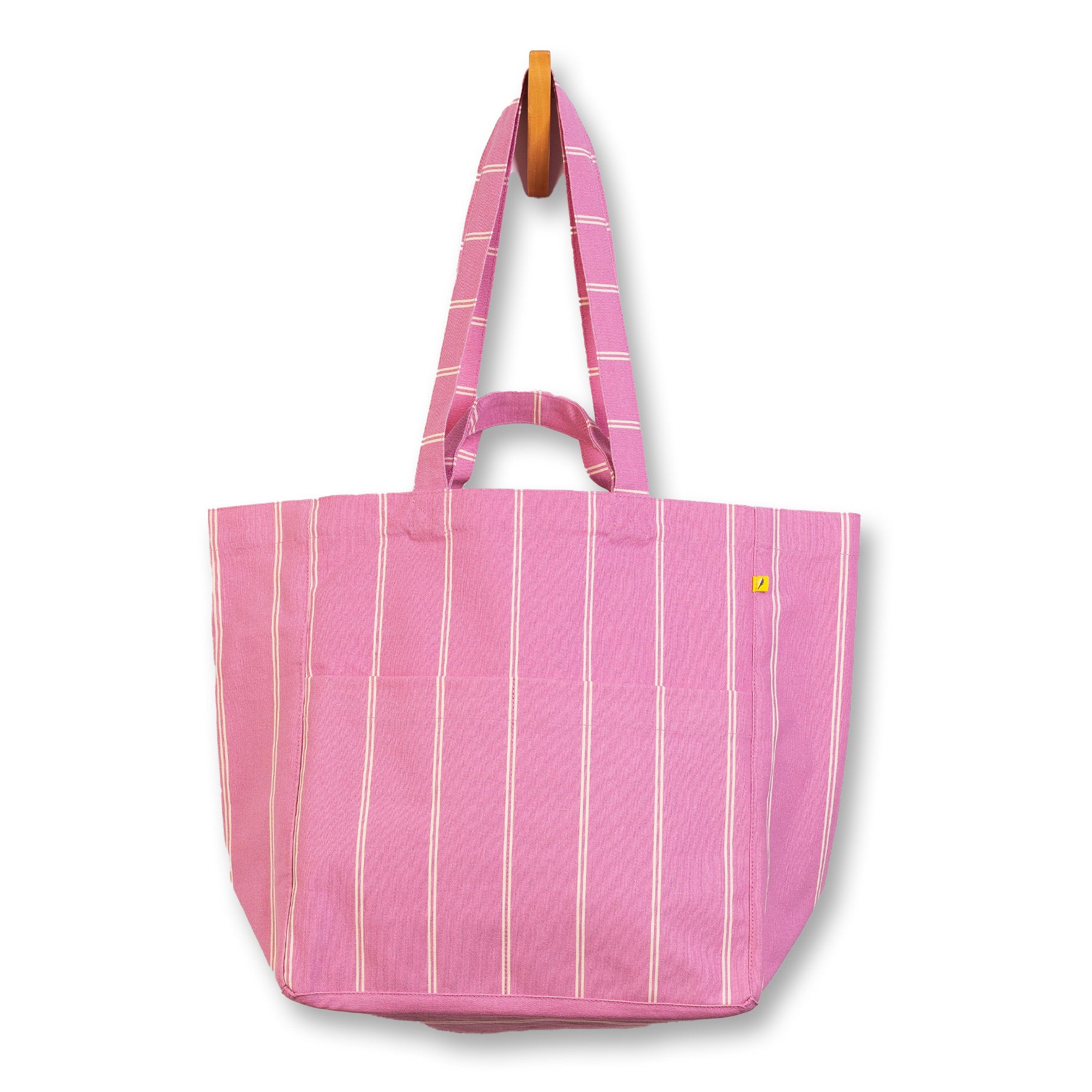 Box Tote - Shirt Stripe