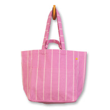 Box Tote - Shirt Stripe