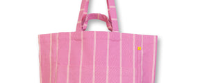 Box Tote - Shirt Stripe