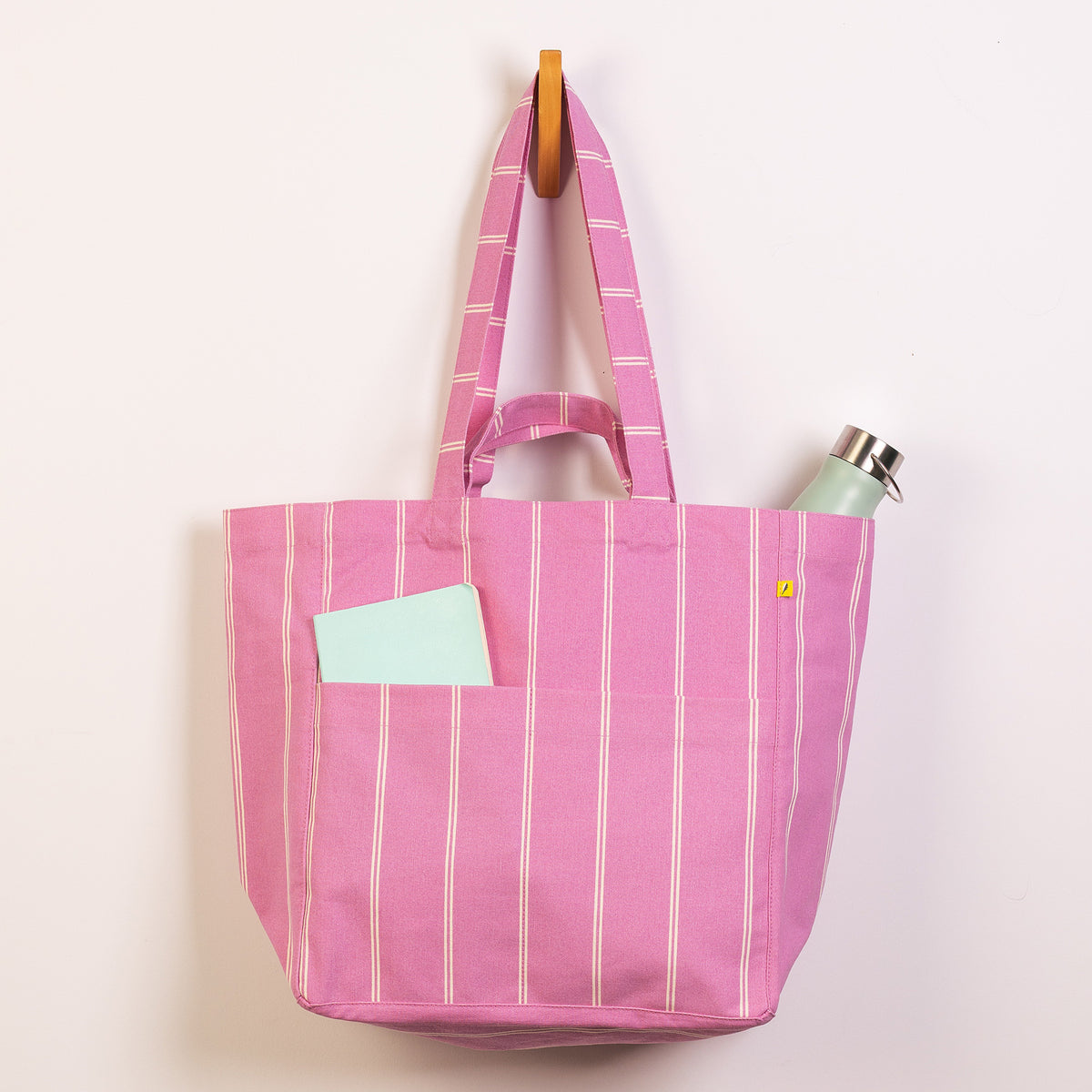 Box Tote - Shirt Stripe