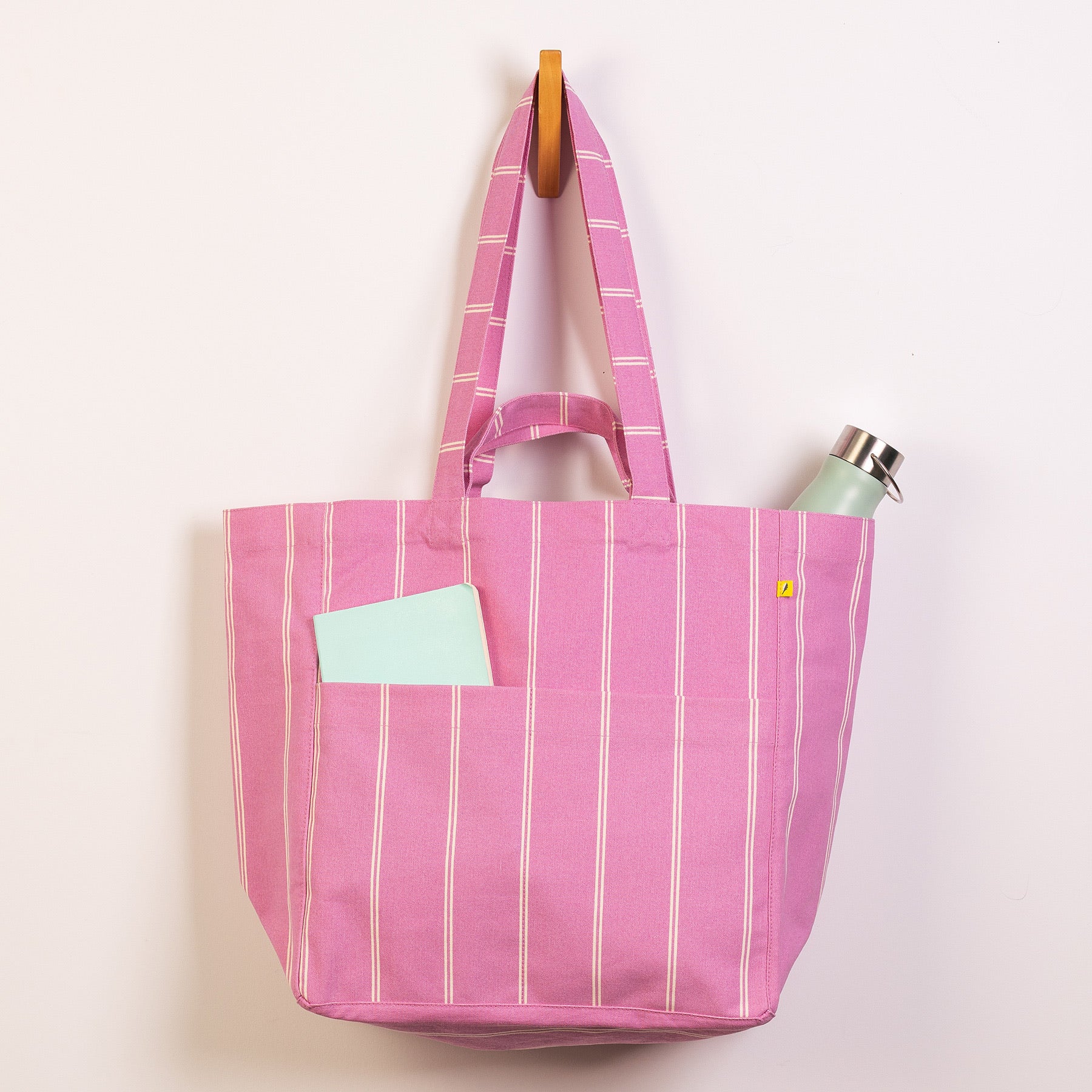 Box Tote - Shirt Stripe