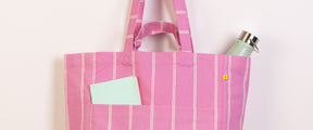 Box Tote - Shirt Stripe