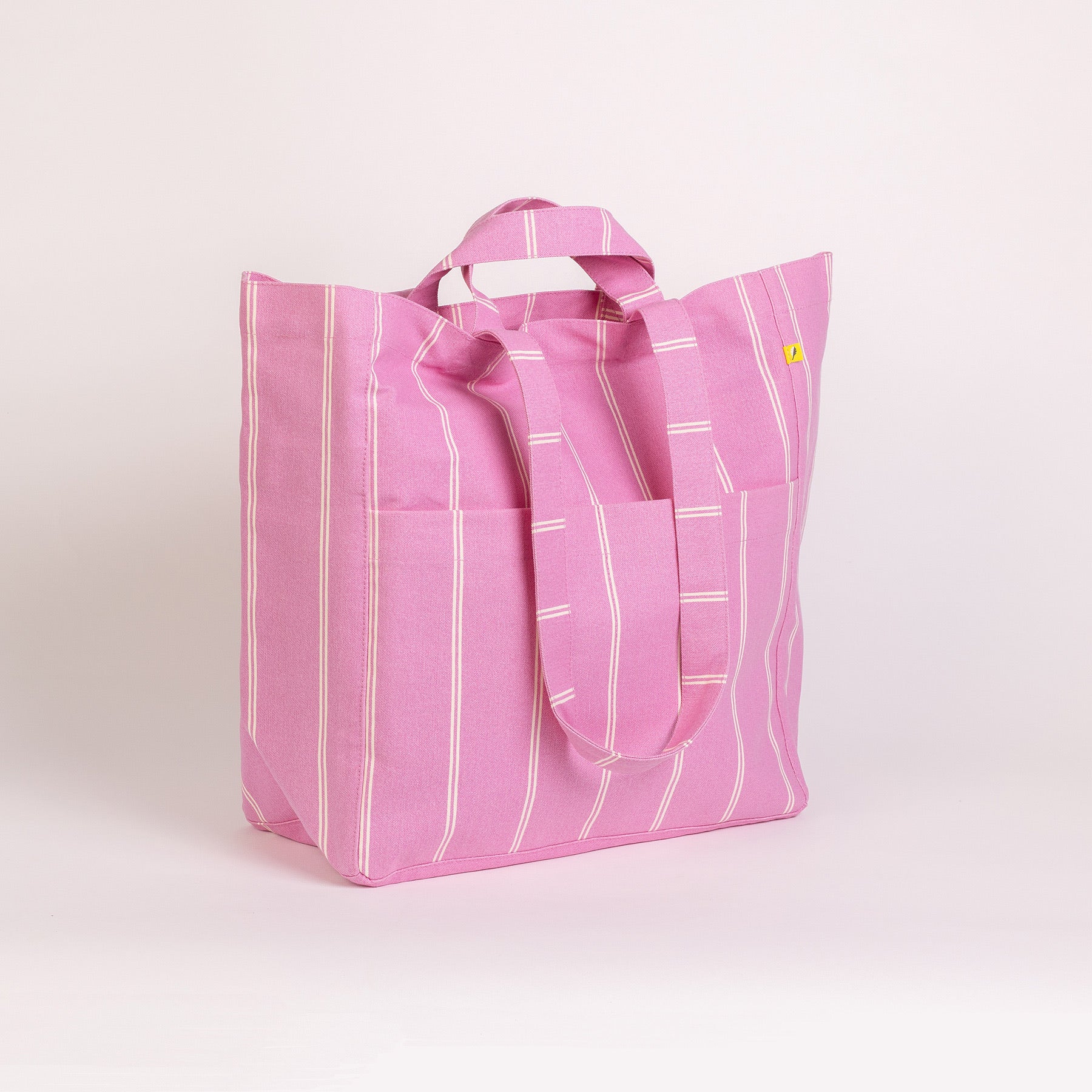 Box Tote - Shirt Stripe