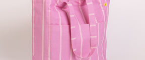Box Tote - Shirt Stripe