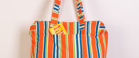 Daytrip Tote - Varsity Stripe