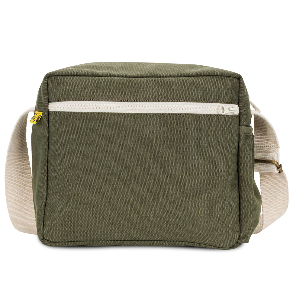 Green crossbody lunch bag by fluf