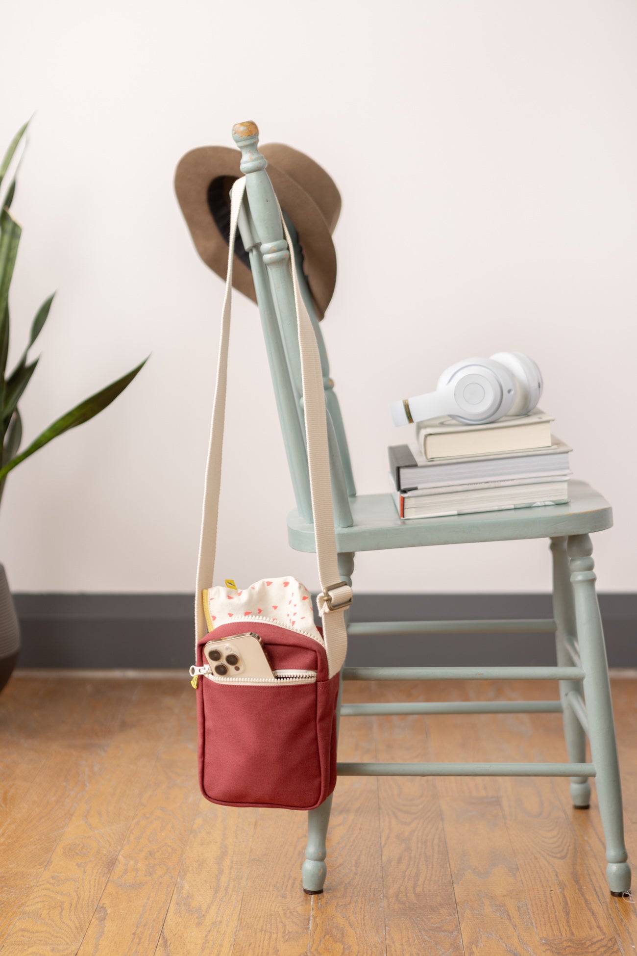 Mini Crossbody - Vintage Burgundy