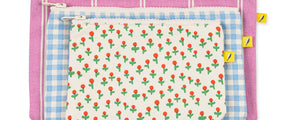 Zip Set of 3 - Petite Print Set