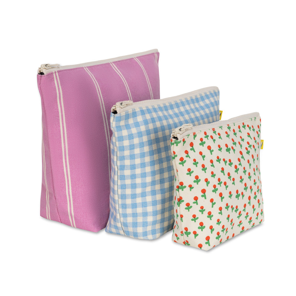 Zip Set of 3 - Petite Print Set