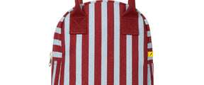 Zipper Lunch - Awning Stripe Chili Pepper