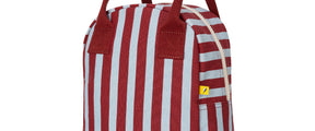 Zipper Lunch - Awning Stripe Chili Pepper