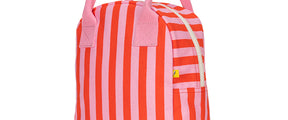 Zipper Lunch - Awning Stripe Pink