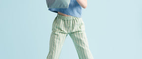 Zipper Lunch - Candy Stripe Grass