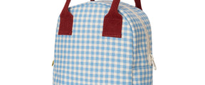 Zipper Lunch - Gingham Sky